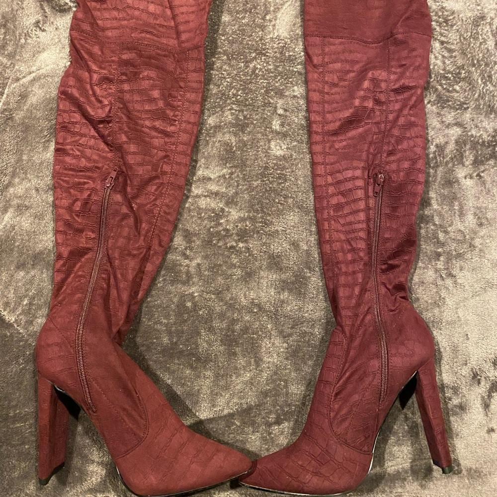 Knee high boots